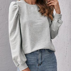 *NWT* f21/timing gray sweatshirt